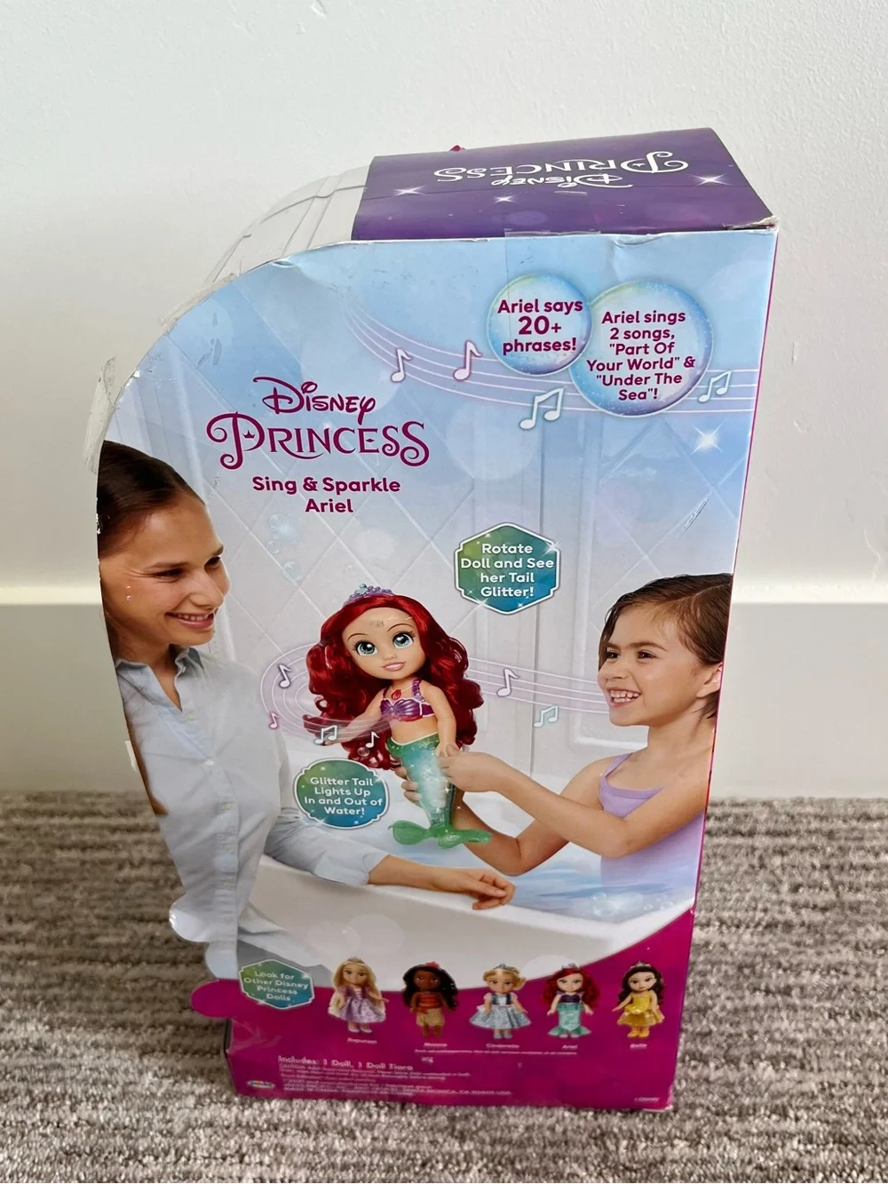 NIB Disney Princess Sing and Splash Ariel Doll
